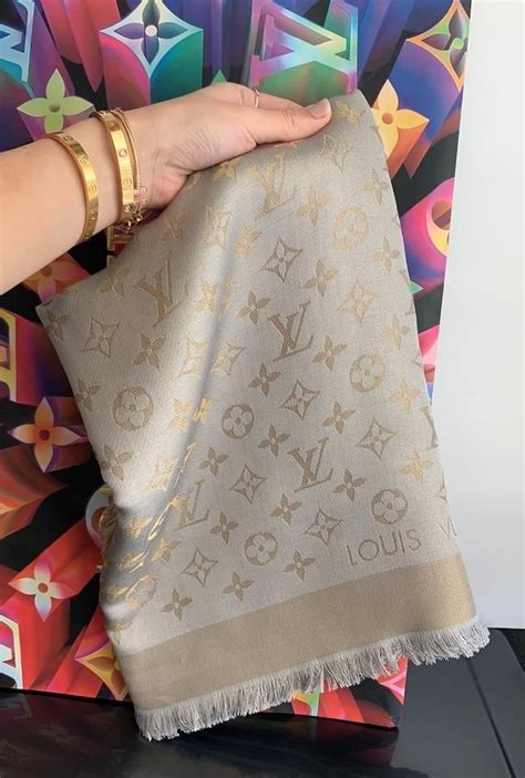 faux louis vuitton scarf